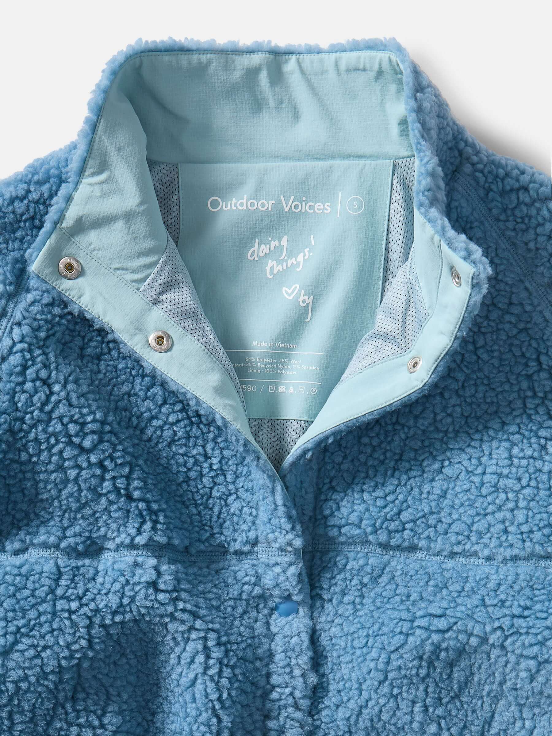 Candy Fleece Snap Jacket - Image 5