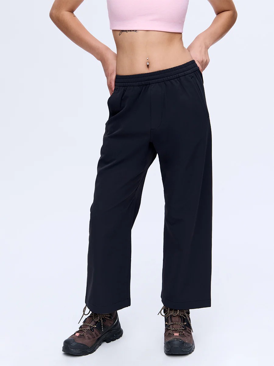 RecTrek Cropped Wide Leg Pant