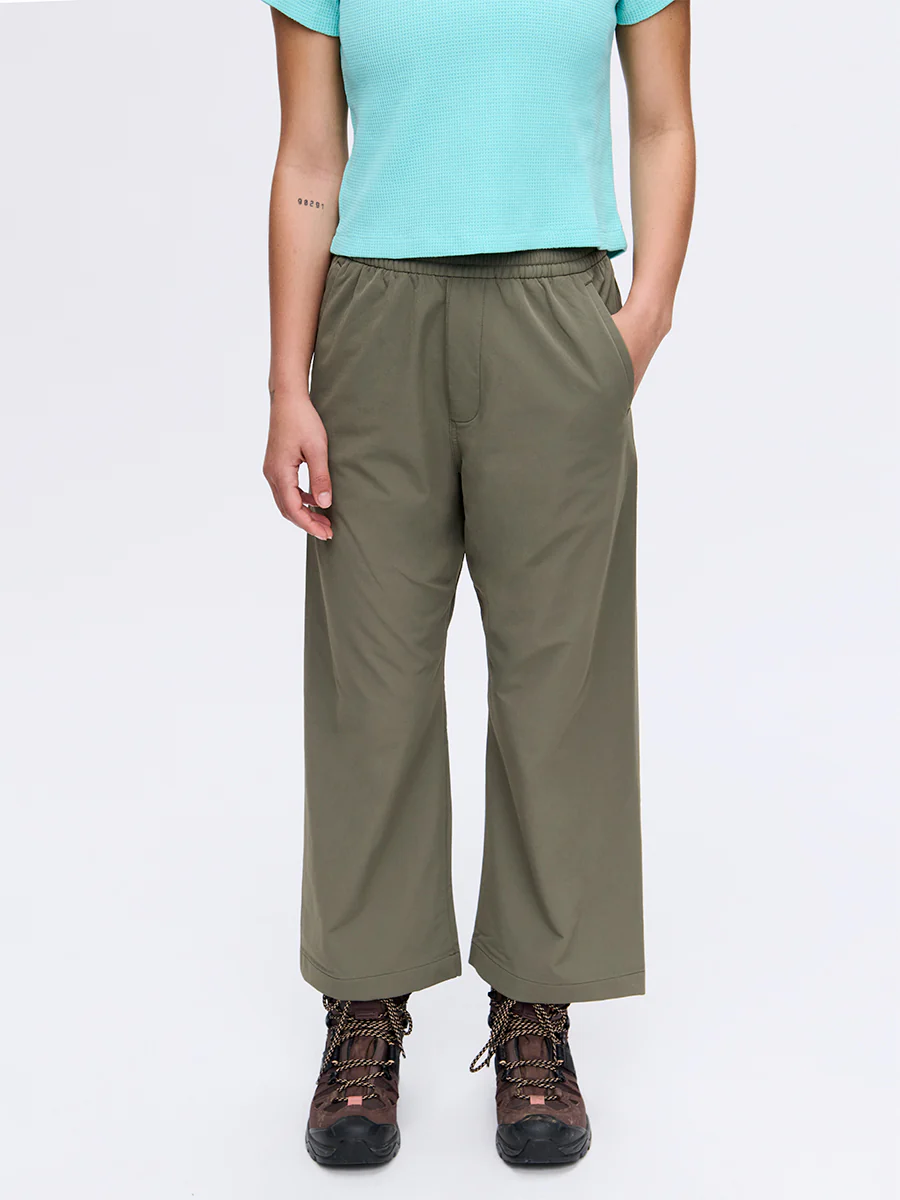 RecTrek Cropped Wide Leg Pant