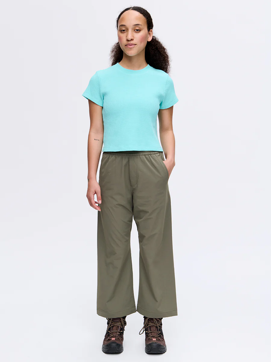 RecTrek Cropped Wide Leg Pant - Image 2