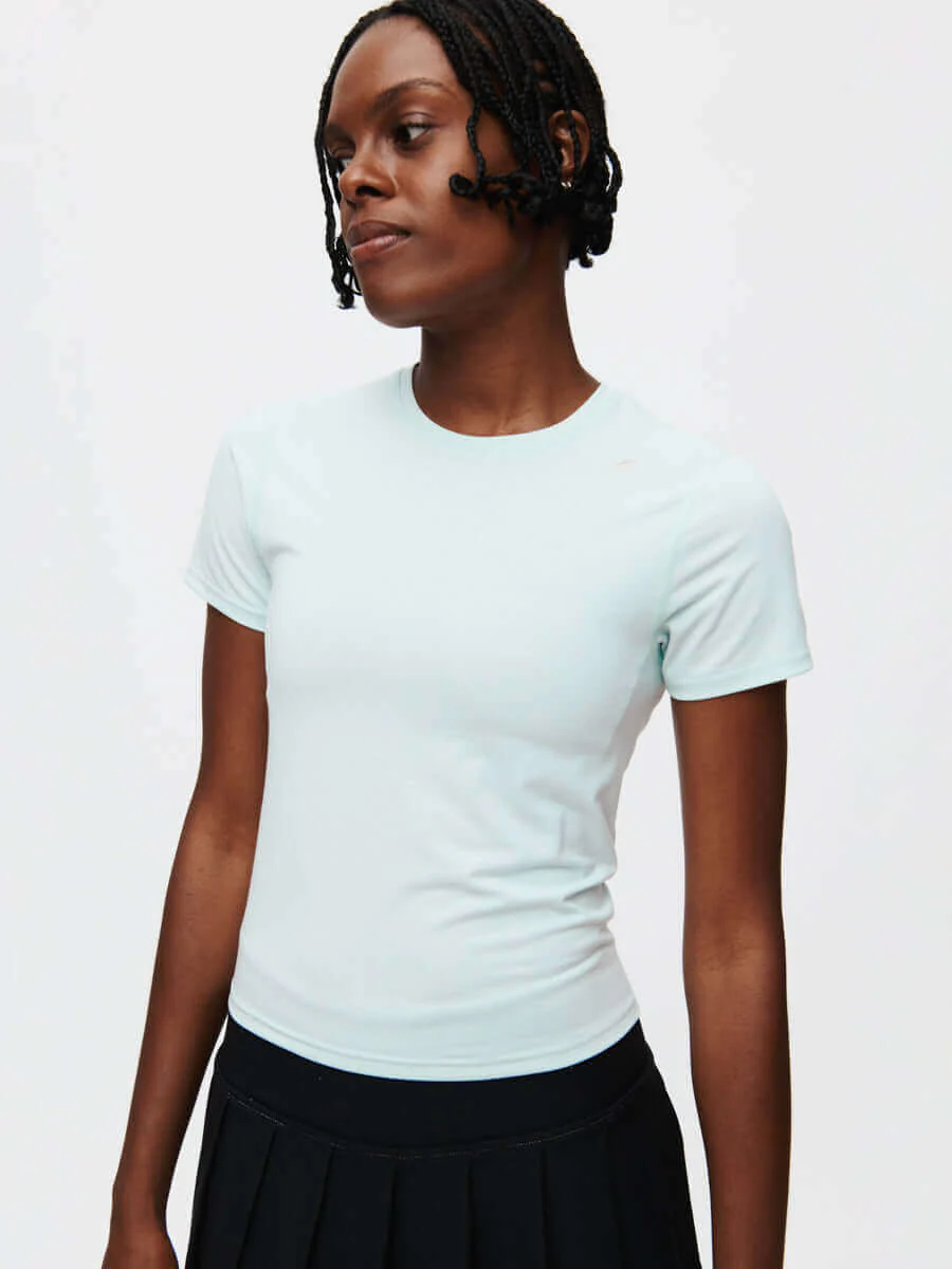 ThinkFast Jersey Baby Tee - Image 4